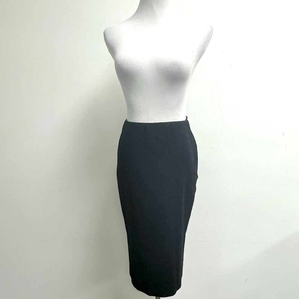 Dolce & Gabbana skirt black wool pencil it 40 Made in Italy